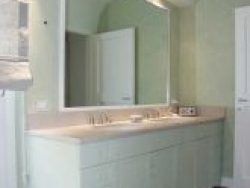 Mobile bagno laccato colore verde