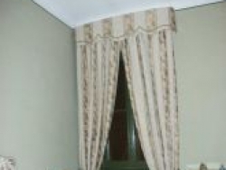 Tende alte con drappeggio