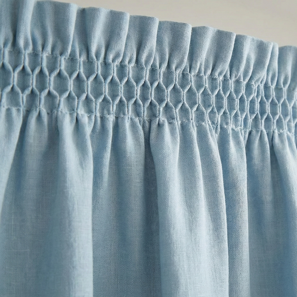 Tende classiche arricciate